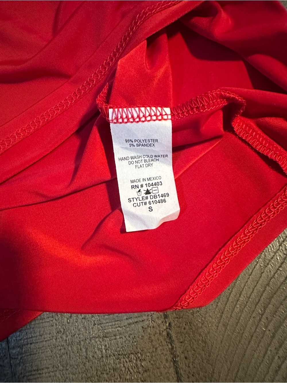 NWOT Blu Pepper Womens Red Bodycon Cami Mini Dress Small - Picture 6 of 8
